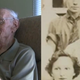 Rodney Wheller looks at a photo of himself from 1938 (captured on a phone) that was discovered in a time capsule (screenshots from Fox 8 Cleveland)